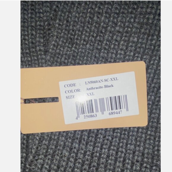 Leif Nelson Men’s Knitted Pullover Cowl Neck Slim fit Sweater XXL NWT - Picture 7 of 11